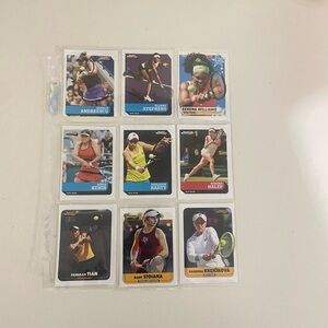 Tennis cards